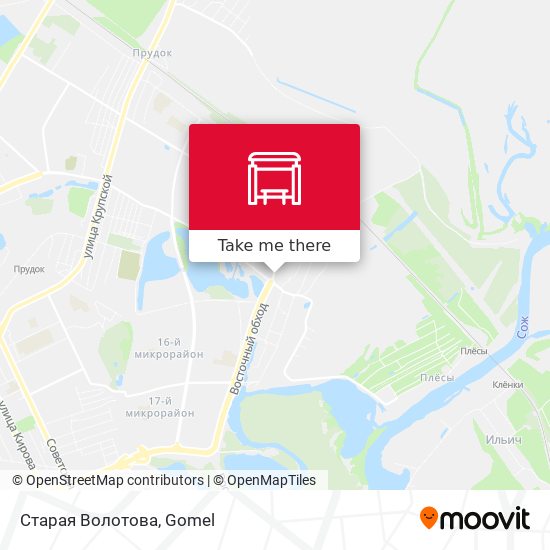 Старая Волотова map