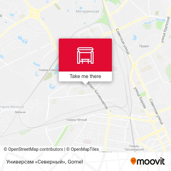 Универсам «Северный» map
