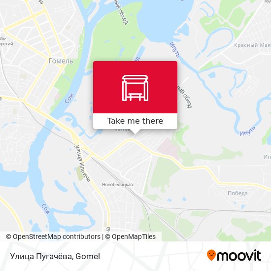 Улица Пугачёва map