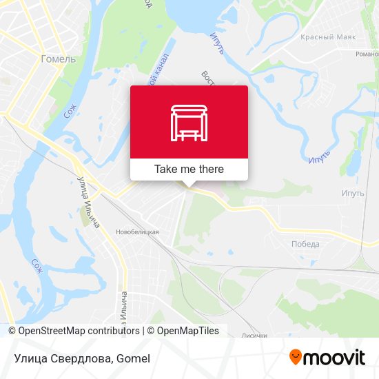 Улица Свердлова map