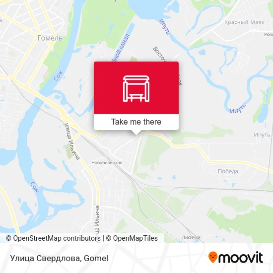Улица Свердлова map