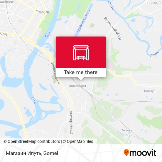 Магазин Ипуть map