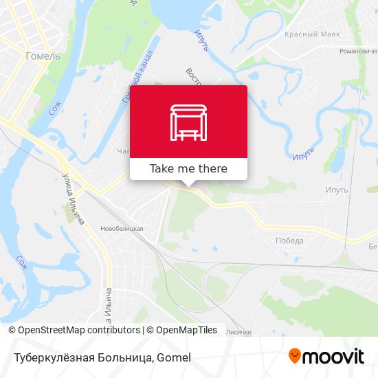 Туберкулёзная Больница map