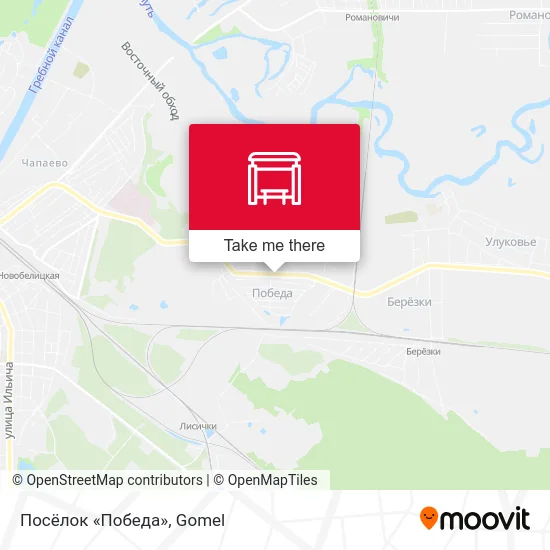Посёлок «Победа» map