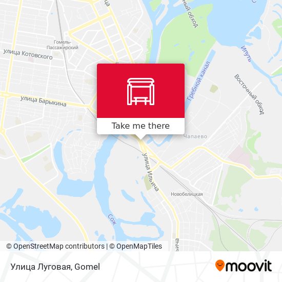 Улица Луговая map
