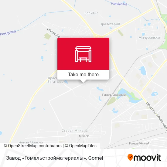 Завод «Гомельстройматериалы» map