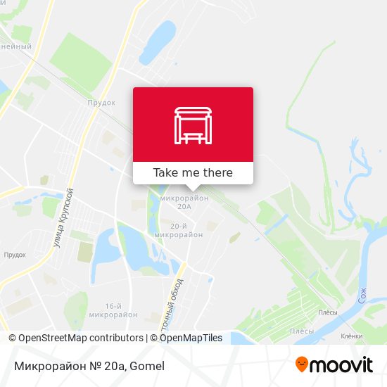 Микрорайон № 20а map