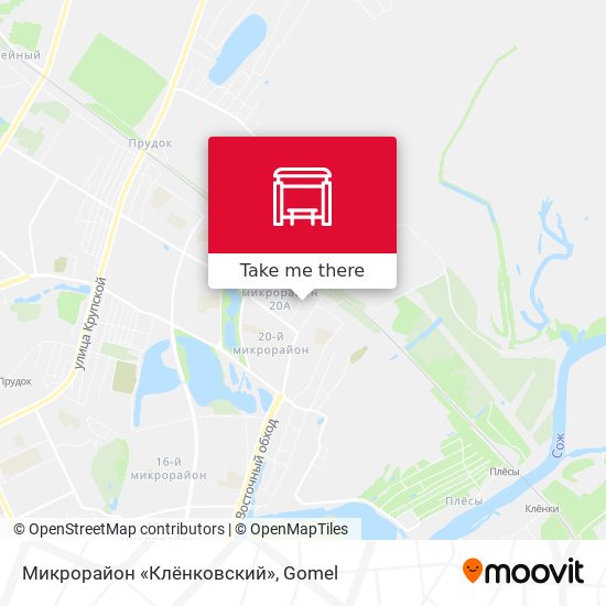 Микрорайон «Клёнковский» map