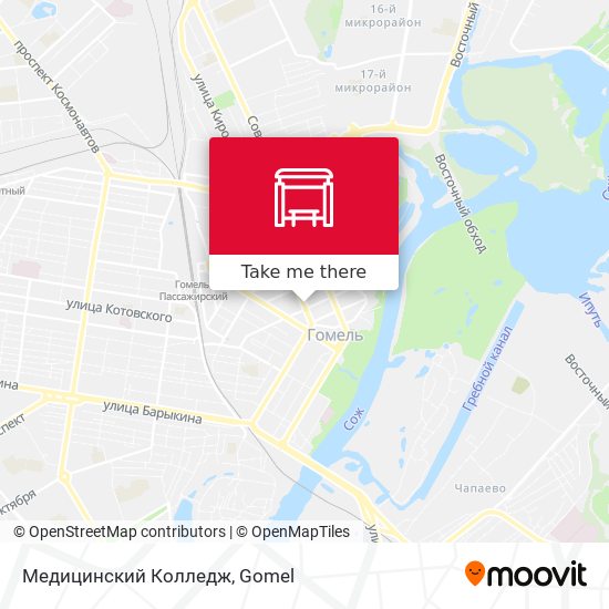 Медицинский Колледж map