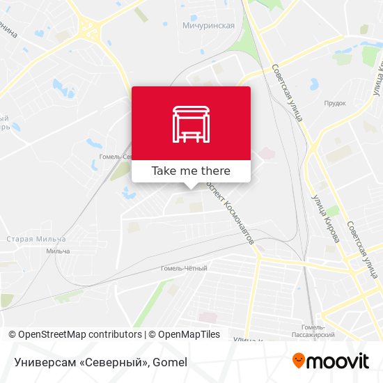 Универсам «Северный» map