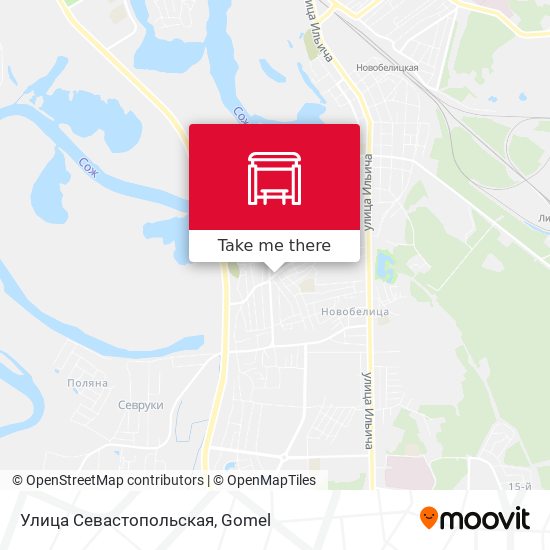 Улица Севастопольская map
