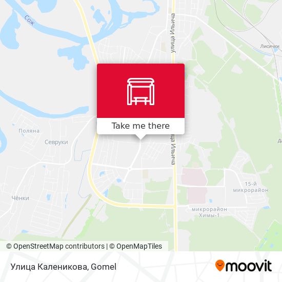 Улица Каленикова map