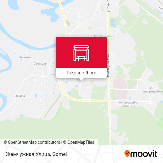 Жемчужная Улица map