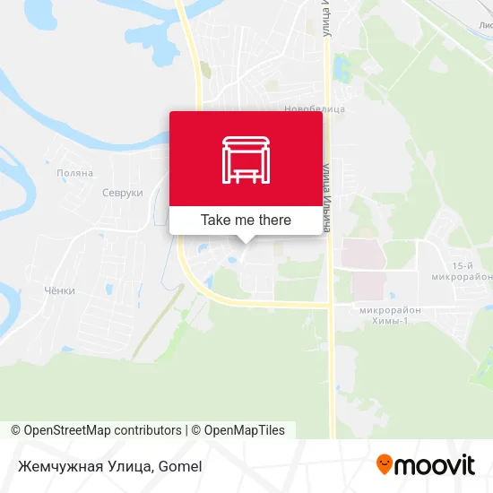 Жемчужная Улица map