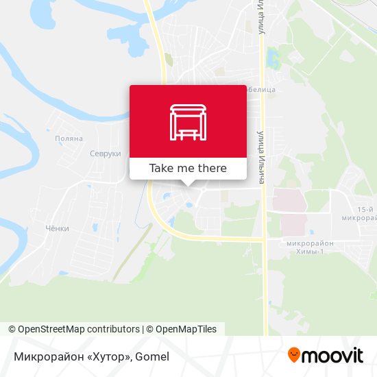 Микрорайон «Хутор» map