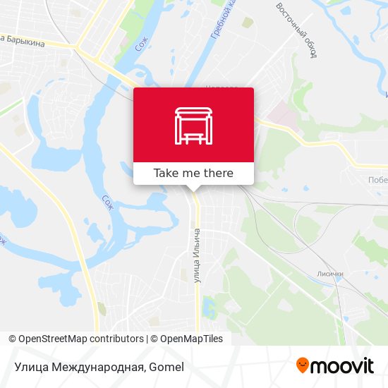 Улица Международная map