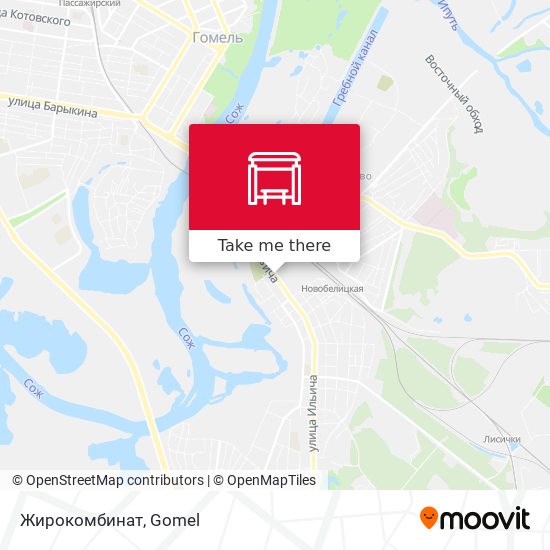 Жирокомбинат map