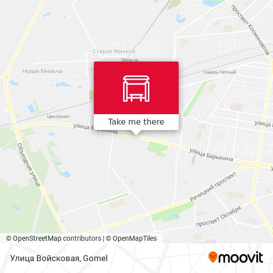 Улица Войсковая map