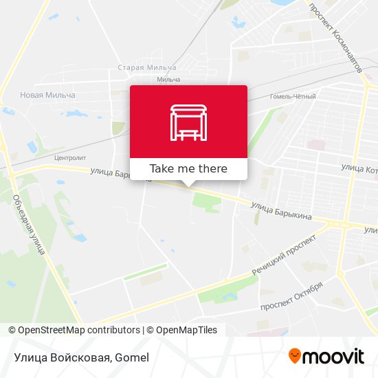 Улица Войсковая map