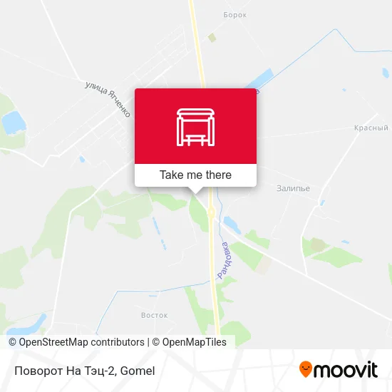 Поворот На Тэц-2 map