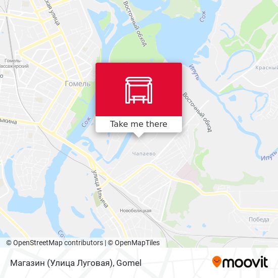 Магазин (Улица Луговая) map