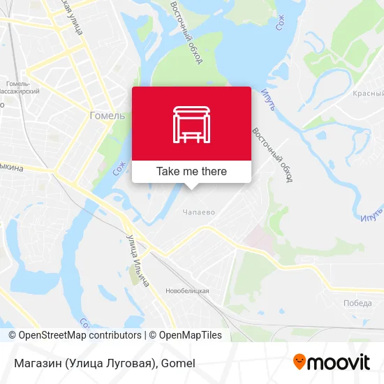 Магазин (Улица Луговая) map