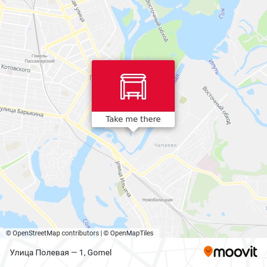 Улица Полевая — 1 map