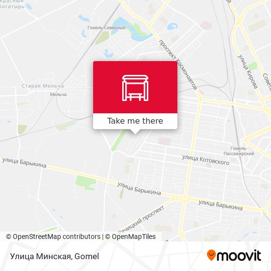 Улица Минская map