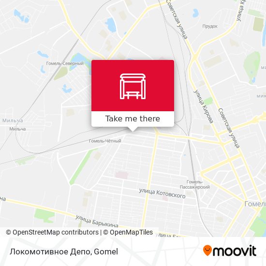 Локомотивное Депо map