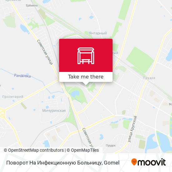 Поворот На Инфекционную Больницу map