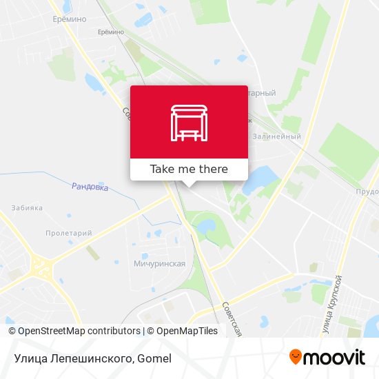Улица Лепешинского map