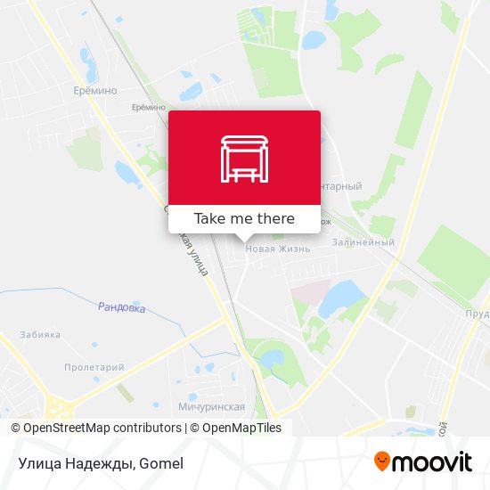 Улица Надежды map