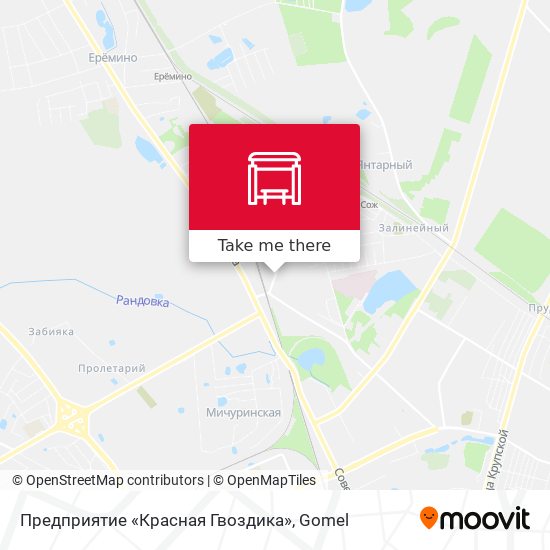 Предприятие «Красная Гвоздика» map