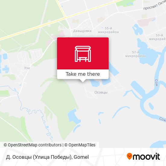 Д. Осовцы (Улица Победы) map