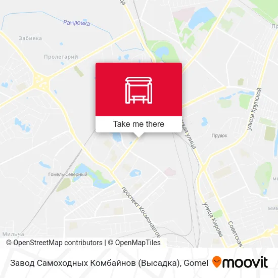 Завод Самоходных Комбайнов (Высадка) map