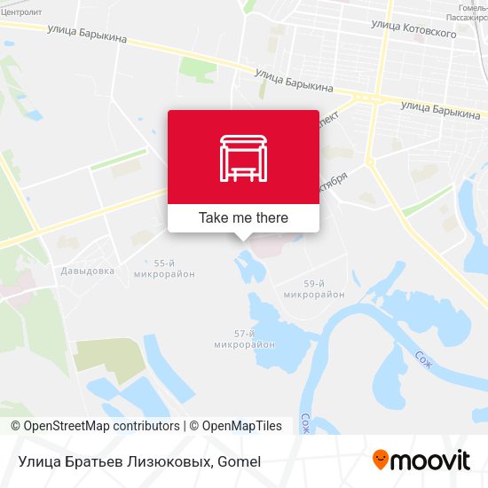 Улица Братьев Лизюковых map