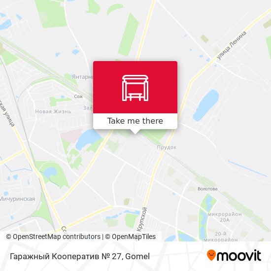 Гаражный Кооператив № 27 map
