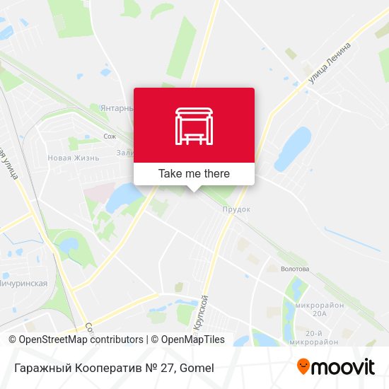 Гаражный Кооператив № 27 map