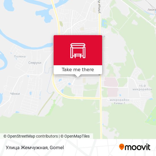 Улица Жемчужная map