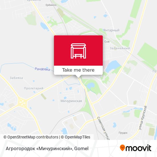Агрогородок «Мичуринский» map