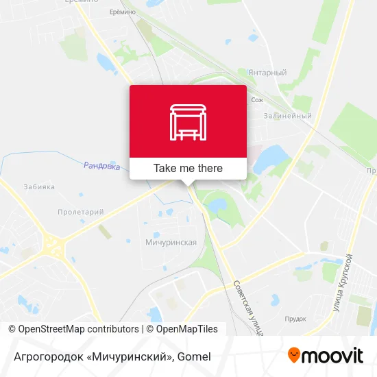 Агрогородок «Мичуринский» map