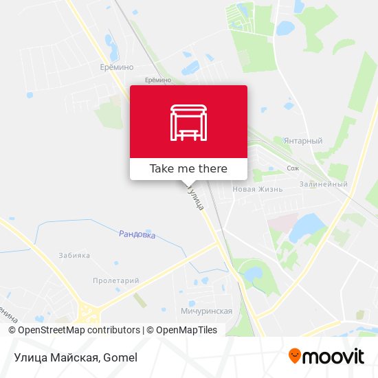 Улица Майская map