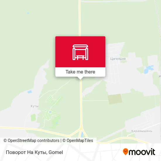Поворот На Куты map