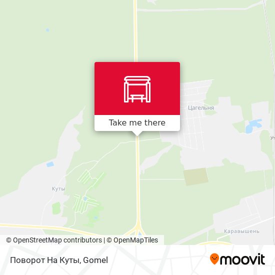 Поворот На Куты map