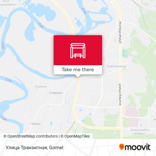 Улица Транзитная map