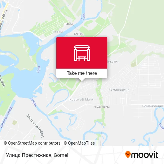 Улица Престижная map