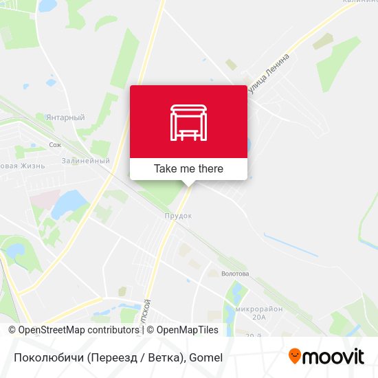 Поколюбичи (Переезд / Ветка) map