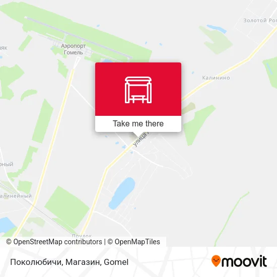 Поколюбичи, Магазин map