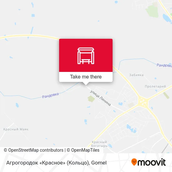 Агрогородок «Красное» (Кольцо) map