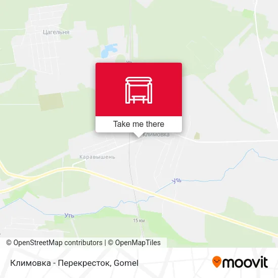 Климовка - Перекресток map